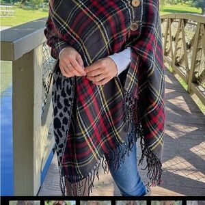 Plaid Wrap/ Scarf